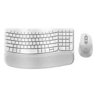 罗技 M850L 无线蓝牙静音鼠标 白色 套装Wavekeys