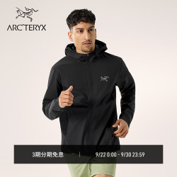 ARC'TERYX 防风 男士软壳夹克  Black/黑色 L