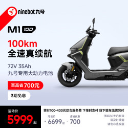 九号 M1 100 电动摩托车