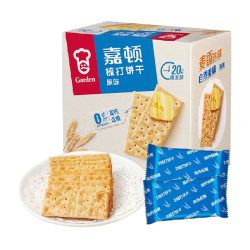 嘉顿 饱腹 苏打饼干  盒装原味 815g 普通盒装