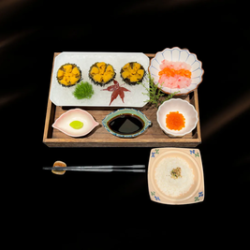 海胆三拼饭