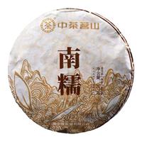 中茶 茗山南糯普洱熟茶 357g 紧压茶