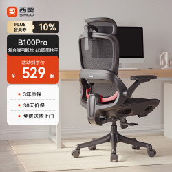 西昊 B100Pro人体工学椅子电脑椅家用办公椅电竞椅