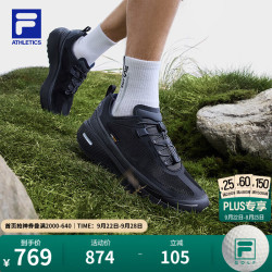 FILA NUVOLE 3 柔云科技 沥青灰 41 男士休闲鞋