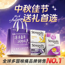 使立消 润喉糖薄荷味24粒*4盒