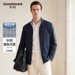杉杉 弹力 男士夹克  藏青色 2XL 2XL /185