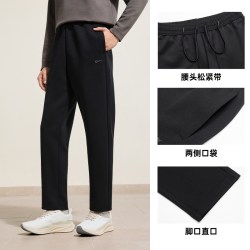 361° 361运动裤卫裤2024男士宽松夏季直筒裤束脚透气休闲长裤男裤裤子