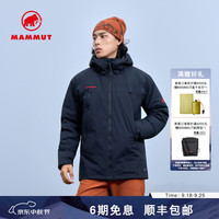 MAMMUT Clion 男女红标防泼水耐磨户外软壳羽绒服外套 黑色 L