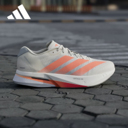 adidas ADIZERO BOSTON 13 M 跑步鞋 JP9252 淡灰色 40