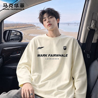 马克华菲 男士100%纯棉长袖打底衫
