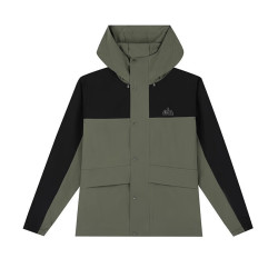 361° 男装2024秋季新款单夹克宽松舒适运动外套 墨苔绿552433606-1 XL