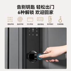 萤石(EZVIZ)智能门锁同款指纹锁密码锁公寓酒店智能锁防盗入户门 上门安装