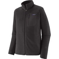移动端：Patagonia 自营欧洲直邮Patagonia R1 Air男士黑色聚酯纤维保暖抓绒衣长袖