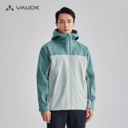 巍德 软壳冲锋衣男款户外运动防水防风连帽登山外套VG2411105