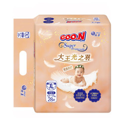 大王 光之羽 瞬吸超薄 纸尿裤 XL28片