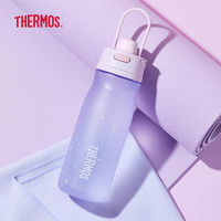 THERMOS 膳魔师 Tritan塑料运动水杯子户外大容量便携背带骑行水壶TESDTCSU