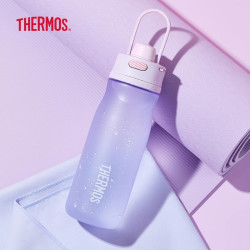 THERMOS 膳魔师 Tritan塑料运动水杯子户外大容量便携背带骑行水壶TESDTCSU