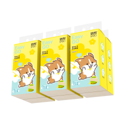 斑布 加大码提挂式抽纸 4层 920张*8提