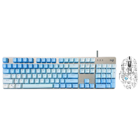 罗技 K845茶轴+G502HERO黑莓 有线RGB键鼠套装