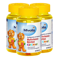 Mivolis 儿童复合维生素软糖 60粒*3瓶