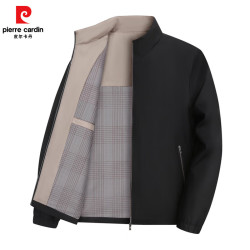 皮尔·卡丹 男士休闲立领夹克外套