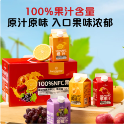 1号会员店 100%NFC混合果汁礼盒 468ml*8