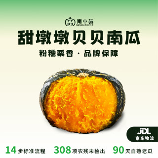 南小萌 甜墩墩贝贝南瓜板栗小南瓜正宗板栗味贝贝早餐宝宝辅食 净重 2.2斤 家庭小份装