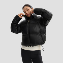 Jack Wolfskin HIKE女防风可打包短款700蓬鹅绒羽绒服A67428  S （充绒量：143g）