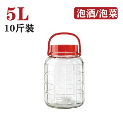 泡酒玻璃瓶专用酒瓶子酒坛酒罐泡菜坛子家用腌菜罐子食品级密封罐