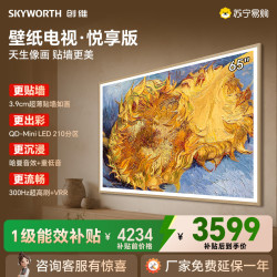 创维 壁纸电视 悦享版 65英寸 65AC11H 超薄无缝贴墙 一级能效 Mini L
