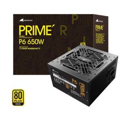 长城 全电压主机机箱台式机电脑电源 额定650W P6 金牌直出线