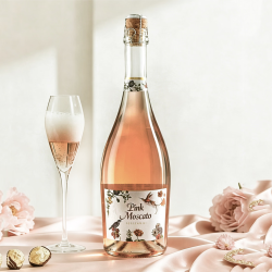 Moscato d' Asti DOCG阿斯蒂意大利进口 求偶鸟甜白气泡酒葡萄酒750ml 赠礼品袋