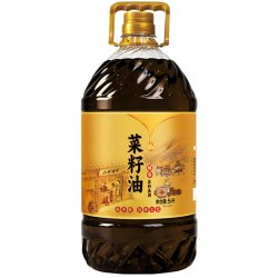 开门红 农家菜籽油冷榨土榨非转基因纯正浓香家商两用5升L炒菜油团购批发