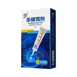 拜乐 针筒式生物杀蟑螂药家用一窝厨房室内非无毒强力灭端小强胶饵