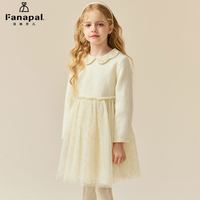 法纳贝儿2026春款女童连衣裙洋气高端公主裙春装小女孩春季衣服
