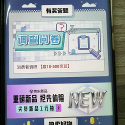 京东调研 500 京豆