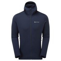MONTANE FURY抓绒衣男 | MONTANE户外徒步轻量舒适柔软保暖连帽外套