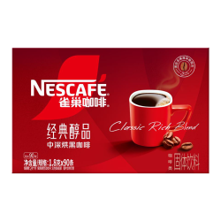雀巢 醇品速溶美式黑咖啡粉 0糖 90包*3*1.8g