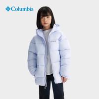 Columbia 户外男童女童大童时尚旅行保暖夹克儿童连帽棉服运动外套