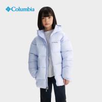 Columbia 户外男童女童大童时尚旅行保暖夹克儿童连帽棉服运动外套