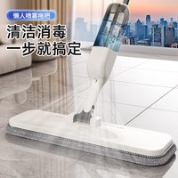 爱格 喷水喷雾平板拖把 免手洗 拖把套装