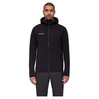 MAMMUT 男式 Ultimate Comfort So 连帽夹克, 黑色 M