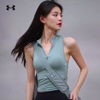 百亿补贴：安德玛 夏季Vanish女子弹力镂空网纱透气健身训练运动背心1389874