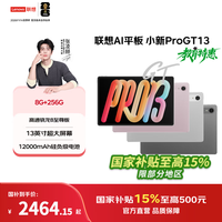 联想 小新平板Pro GT13 AI平板电脑 8GB+256GB