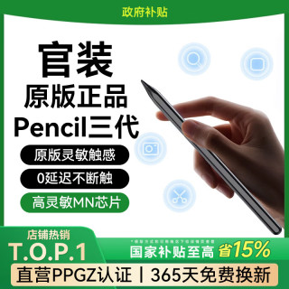 斯泰克 原装苹果ipad触控笔适配原装apple pencil防误触pro平板air4/5纯原penci丨磁吸Type口快充