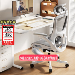 黑白调 P2 Pro+ 人体工学椅 霜白色 标配款