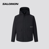 萨洛蒙 MORPHING HOODED SHIRT JKT 黑色 L 男款夹克