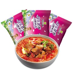 稻花香 过桥米线正宗方便米粉丝老母鸡炖汤味非油炸方便泡面4袋装