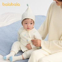 巴拉巴拉 婴儿连体衣宝宝 睡衣爬服哈衣2025新款亲肤柔软萌