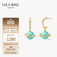 LOLA ROSE 日心说银耳钉耳环耳饰女气质生日礼物送女生